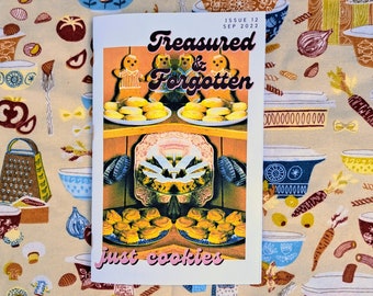 Treasured & Forgotten #12 Recipe Zine -- Cookies