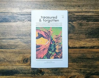 Treasured & Forgotten #3 Recipe Zine