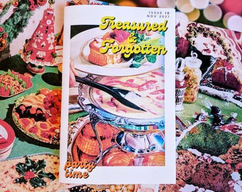 Treasured & Forgotten #10 Recipe Zine -- Party Food