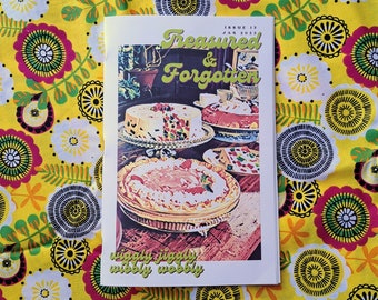 Treasured & Forgotten #13 Recipe Zine -- Gelatin