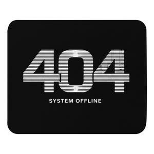 Mousepad 404 black and white