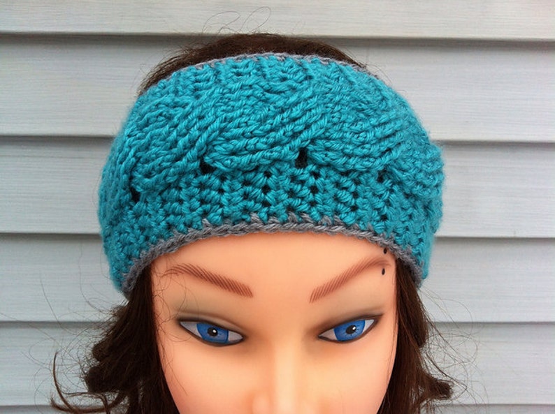 Crochet Cable Headband pattern - Etsy