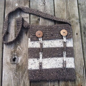 Crochet Cable-Loops Bag (Pattern)