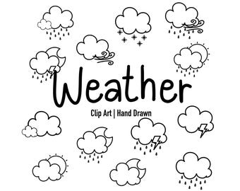 thumbnail image 2 of Weather Icon Planner Stickers, Three Sizes Including Tiny... 2 of 10
