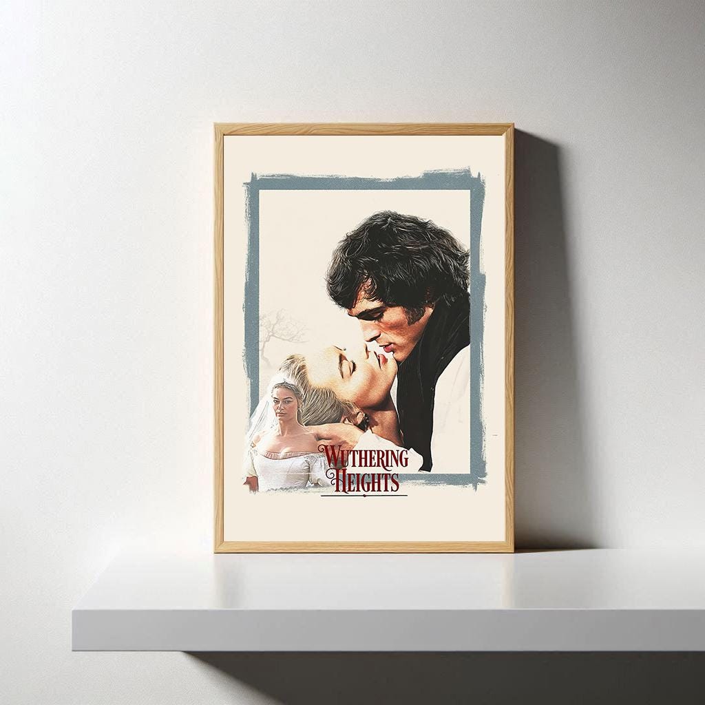 Wuthering Heights(2026) Film Poster, Modern Movies Art Print