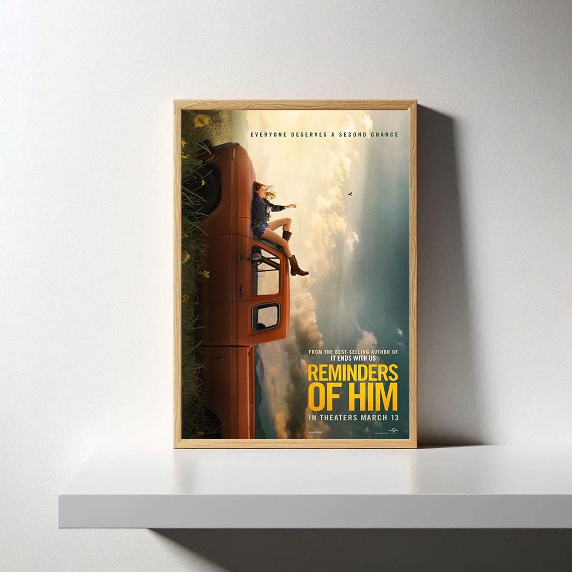 Reminders of Him 2026 Film Poster, Modern Movies Art Print, Canvas