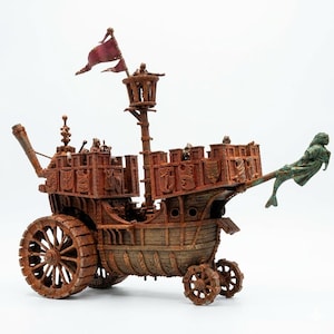 Marienburg Land ship Forgeworld Warhammer Pro painted hand