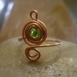 Green Goddess toe ring