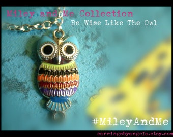 Be Wise Like the Owl//Miley and Me Collection//Kids Jewelry//Kids Empowerment Jewelry//Positive Jewelry