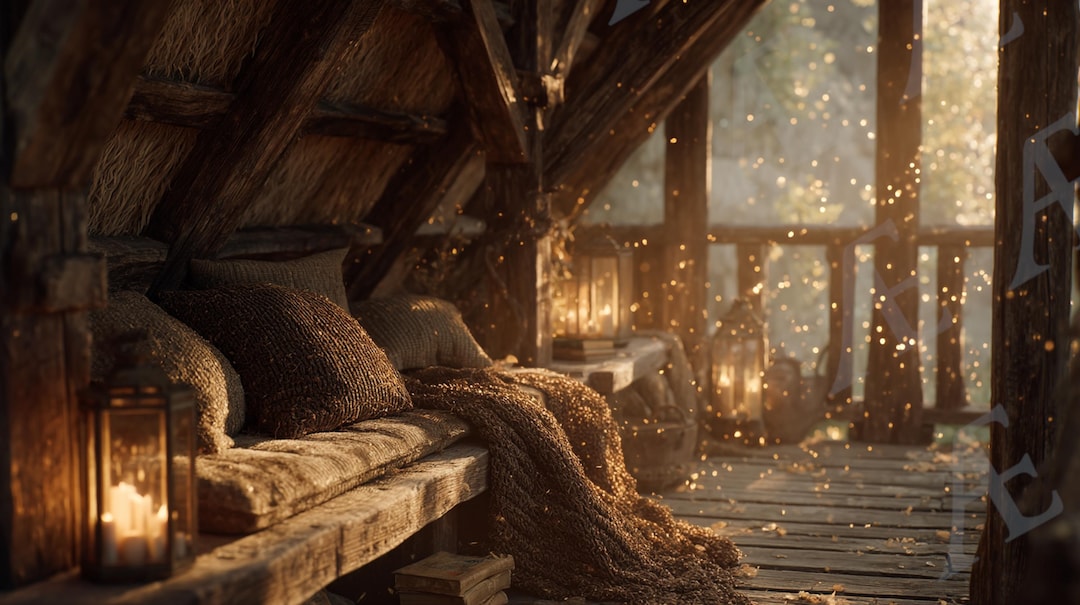 Cozy Cabin Desktop Wallpaper Hygge Cottagecore Background - Etsy Canada