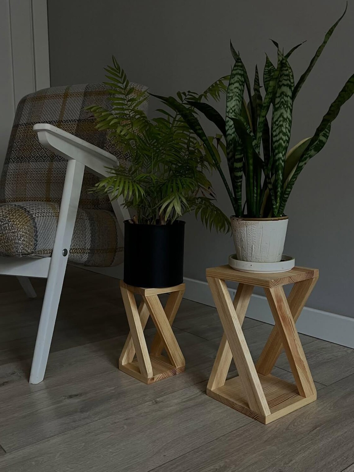 Pinterest Plant Riser Wood Plant Riser Stand - Etsy