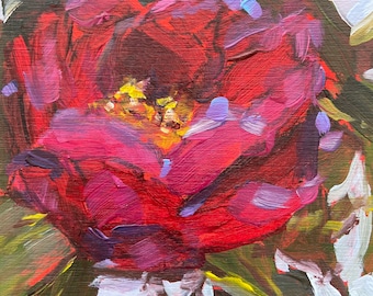 Camellia, original painting