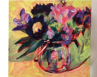 Twist of Lime, (6x6),  original painting