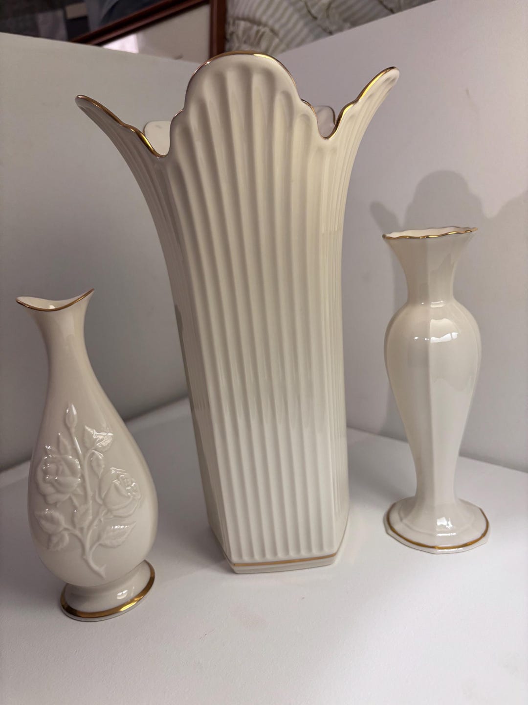 Lenox Vases With Gold Trim
