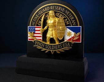 Pinoy Solidar herausnehmbare Siegelplakette aus den USA