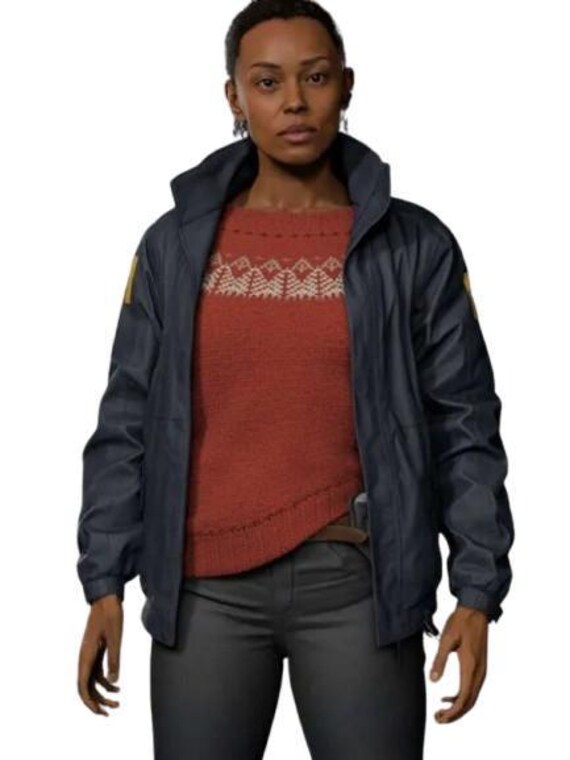 Handmade Saga Anderson Jacket | Alan Wake 2 FBI Agent Cosplay