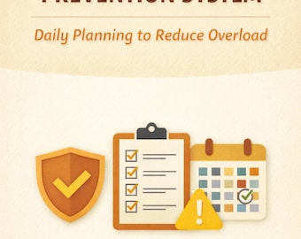 Pre-Meltdown Prevention System (Ages 2–7) | Daily Regulation Plan | Overload Reduction Toolkit