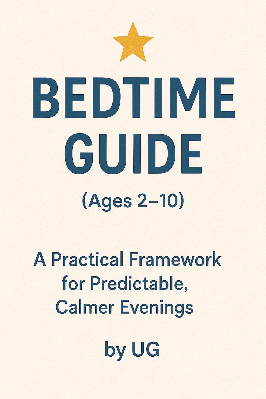 Bedtime Guide – 3 Steps to Calmer Evenings | Kids Sleep Routine ...