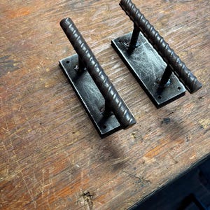 Iron Bar/Rebar Door Handles