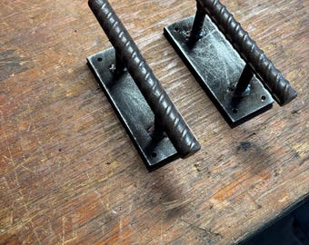 Iron Bar/Rebar Door Handles