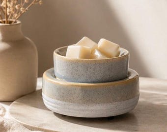 Sienna Ceramic Electric Wax Melt & Oil Warmer, 3-in-1 Home Fragrance Decor