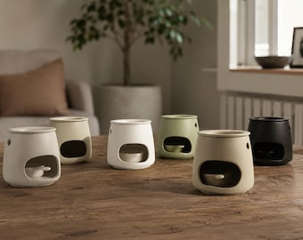 Ceramic Wax Melt Burner | 2-in-1 Oil & Wax Warmer