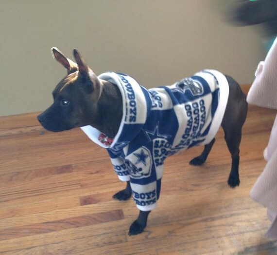 Items similar to Large Breed Dallas Cowboys NFL Dog Hoodie FREE