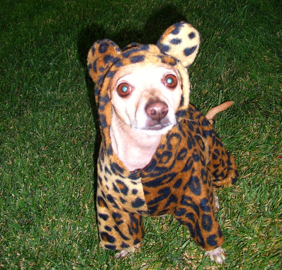 Leopard Dog Costume Leopard Dog Costume