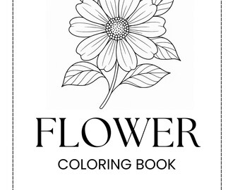 FLOWER COLOR BOOK