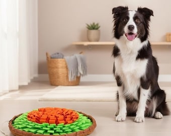 Dog Snuffle Mat – Puzzle Feeder & Stress Relief Toy