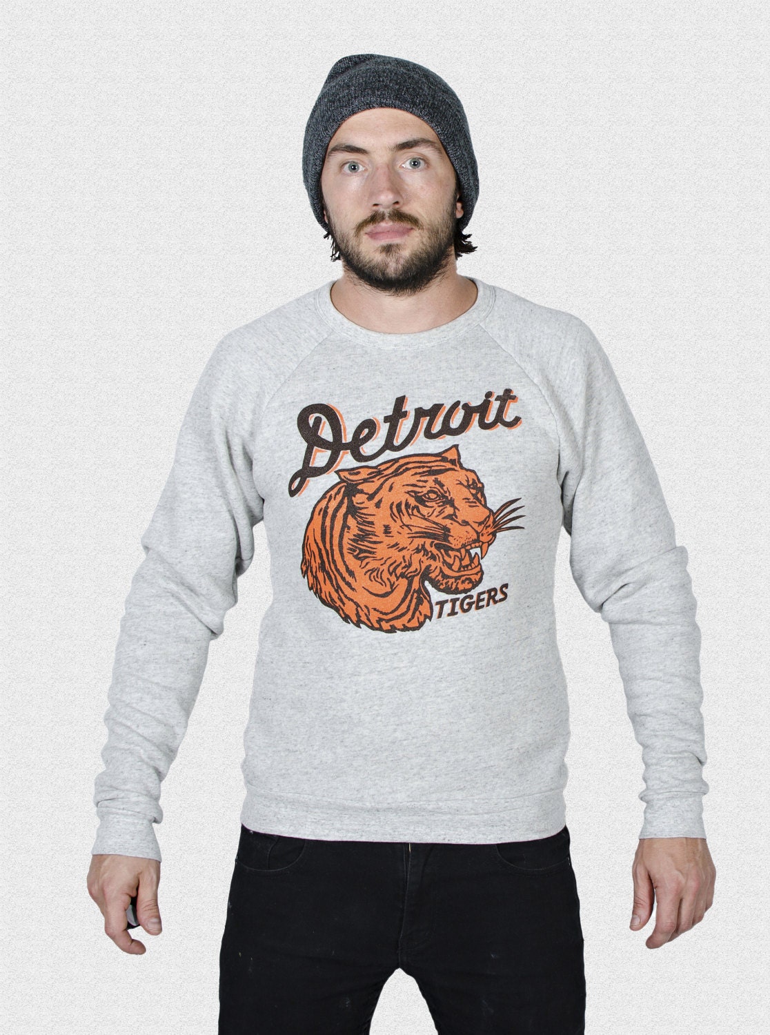 Detroit Tigers Sweatshirt 1935 World Series Penant Inspired Etsy