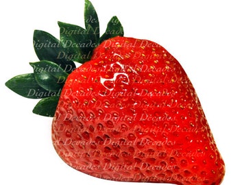 The Perfect Strawberry Fruit - Digital Photo Image