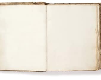 Old book blank page hi-res stock photography and images - Alamy