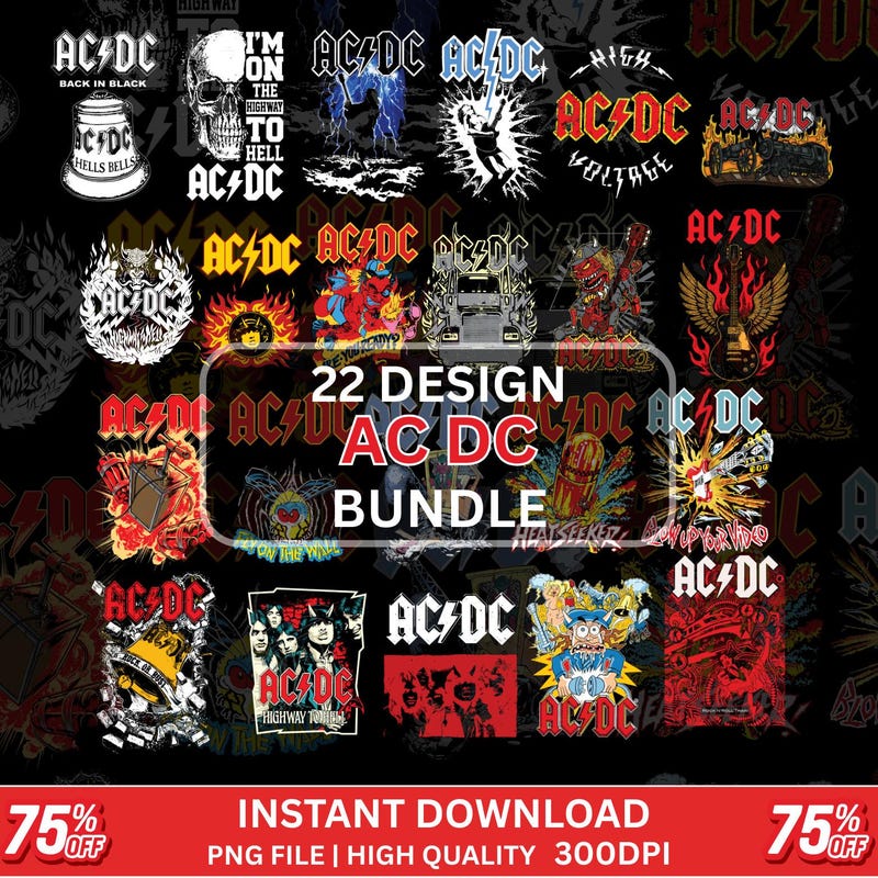 Acdc Skull - Etsy UK