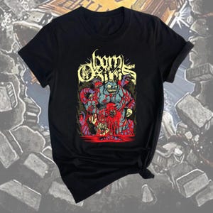 Born of Osiris Progressive Metalcore T-shirt Designs Featuring Cosmic Artwork Technical Riffs and the Band's Iconic Futuristic Aesthetics