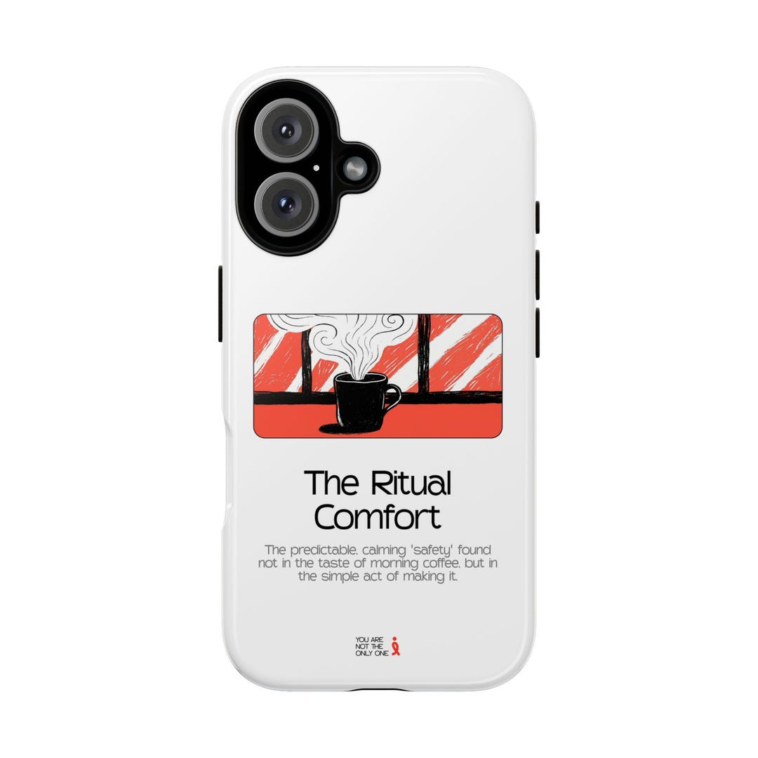 The Daily Rituals: the Ritual Comfort | Minimalist Line Art Phone Case ...