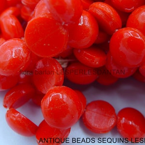 460 glass beads 6.6mm 1920s round nailheads 6.6mm glass beads
