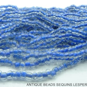 seed glass beads 16/0(1.4mm) antique hank 1920s