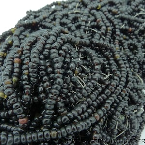 seed glass beads 16/0(1.2mm) antique hank 1920s