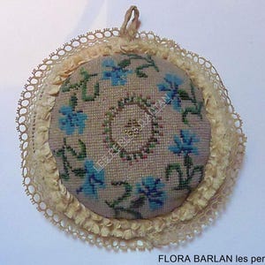 applique beaded seed tiny beads 1880th
