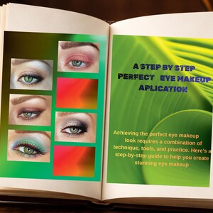 Tutorial de maquillaje de ojos / Guía de belleza paso a paso (Descarga digital)