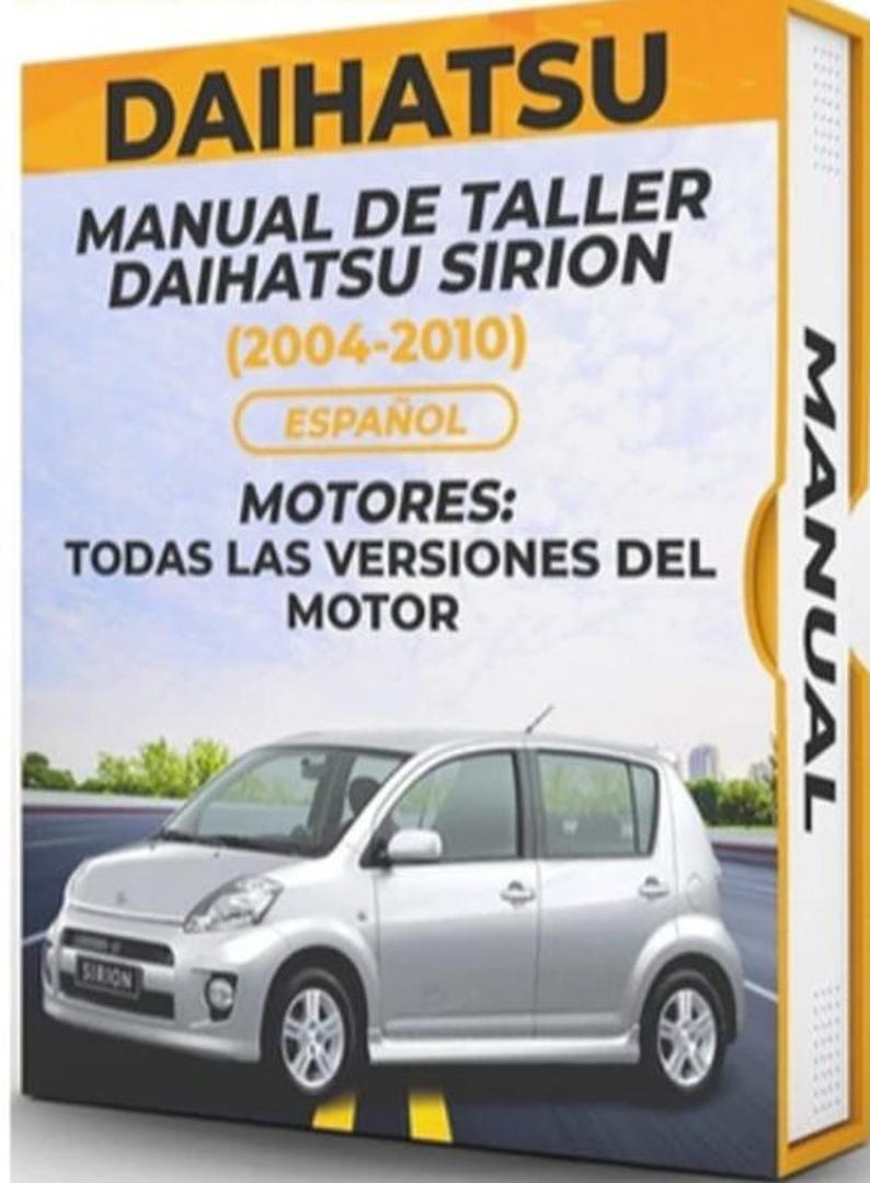 1999 DAIHATSU SIRION OWNERS MANUAL USTOREORE PDF visual data 3
