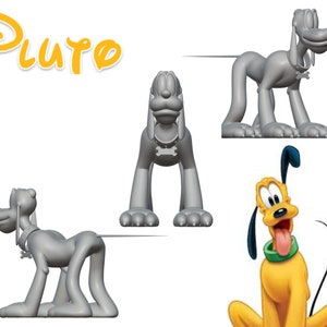Pluto 3D obj file, digital instant download