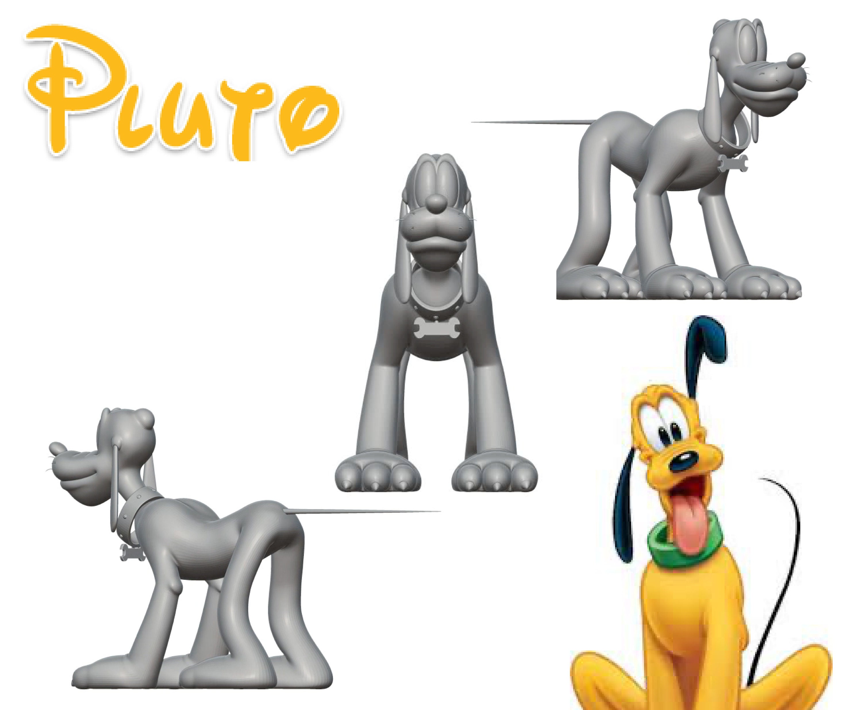 Simba Peluche Pluto El Corte Ingles Plush Toys Peluches Disney