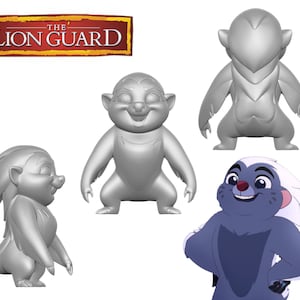 Bunga 3D obj and stl file, digital instant download