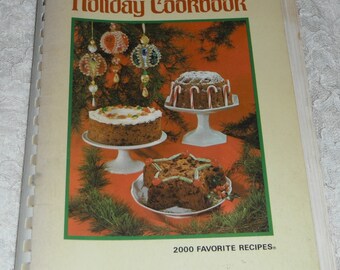 Favorite Eastern Star Recipes Holiday Cookbook 2000 Favorite Recipes Vintage Softcover Book 1970