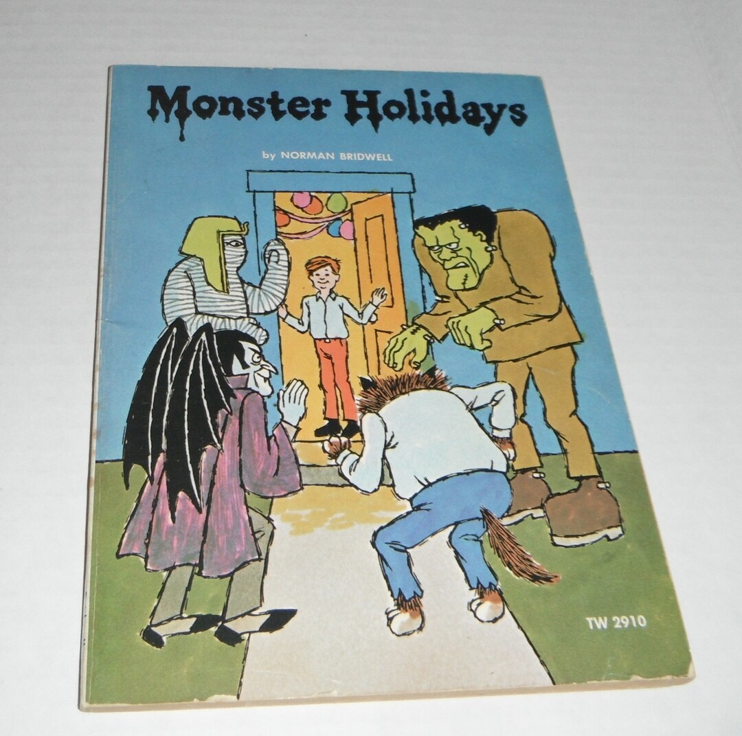 Monster Holidays Written and Illustrated by Norman Bridwell Etsy