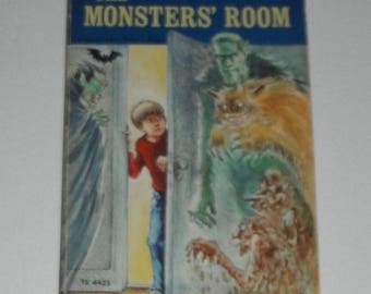 The Monsters' Room by Hope Campbell Illustrated by Lilian Obligado Vintage Softcover Scholastic Book TX 4435