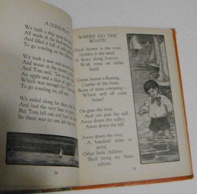Vintage 1932 “A Child's Garden of Verses” by Robert Louis