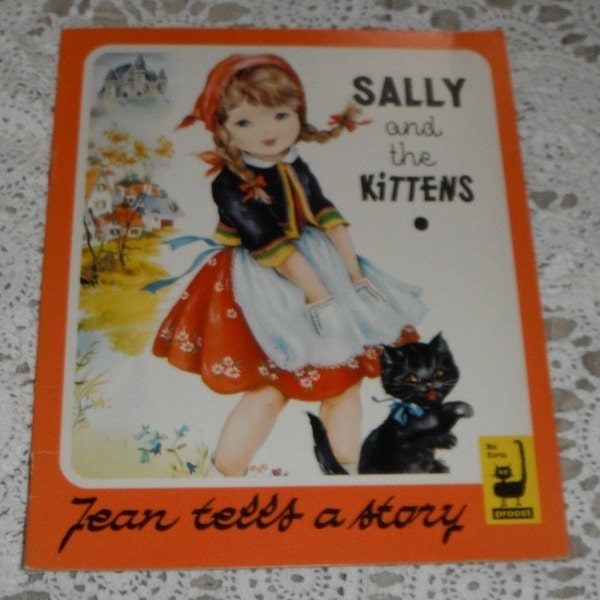 Sally and the Kittens by Jean Hardy Vintage Softcover book